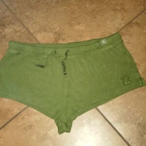 Savage X Fenty Olive Lounge Shorts